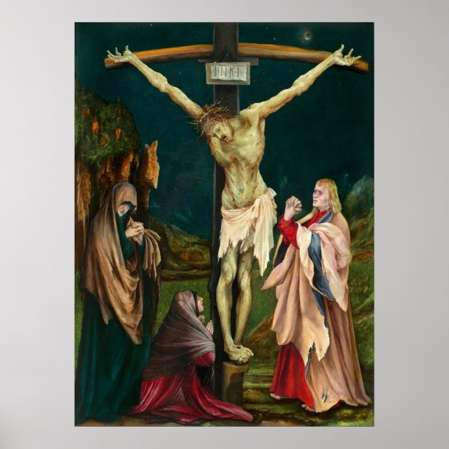 Crucifixion - Matthias Grünewald Fine Art Poster (Front)