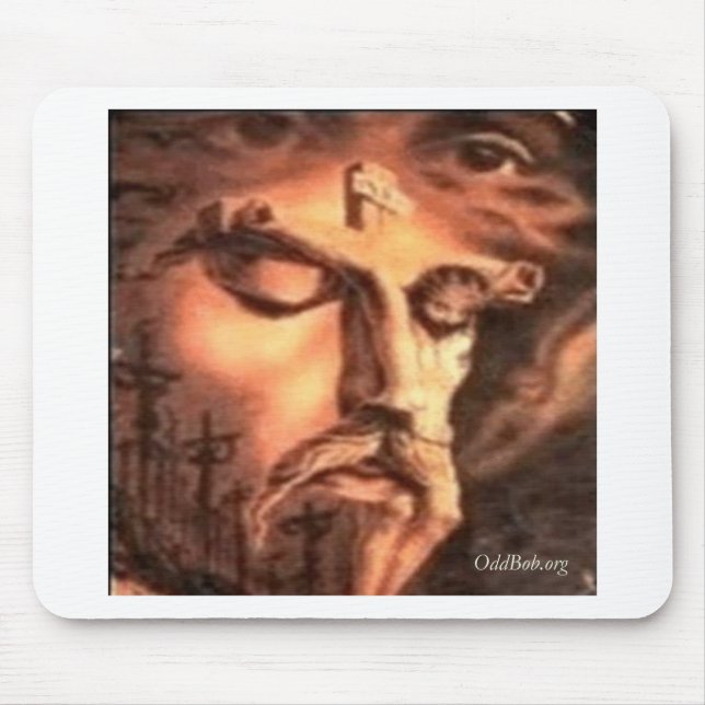 Crucifixion Mouse Mat (Front)