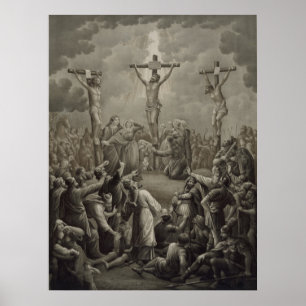 Crucifixion of Christ the crucifixion of Jesus Chr Poster