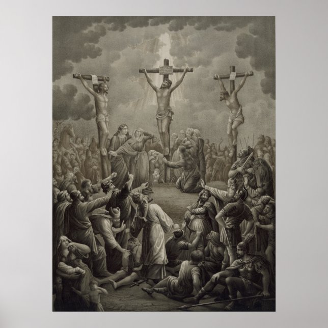 Crucifixion of Christ the crucifixion of Jesus Chr Poster (Front)