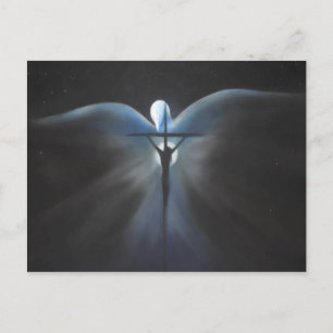 Crucifixion of Christ with the Holy Spirit Postcard