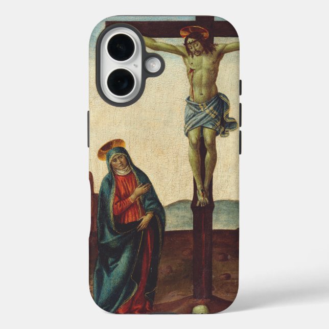 Crucifixion of Jesus by Cosimo Rosselli  Case-Mate iPhone Case (Back)