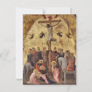 Crucifixion of Jesus by Fra Angelico Postcard