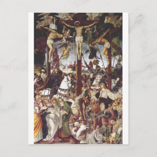 Crucifixion of Jesus by Gaudenzio Ferrari Postcard