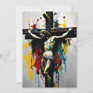 Crucifixion of Jesus Christ  Holiday Card