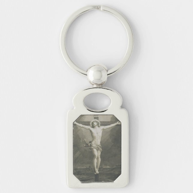 Crucifixion of Jesus Christ Key Ring (Front)