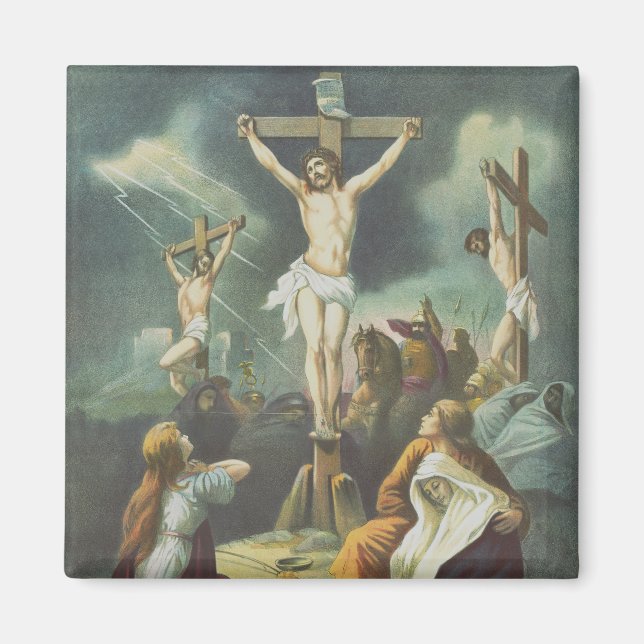 Crucifixion of Jesus Christ Magnet (Front)