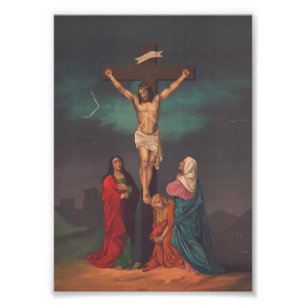 Crucifixion of Jesus Christ Photo Print