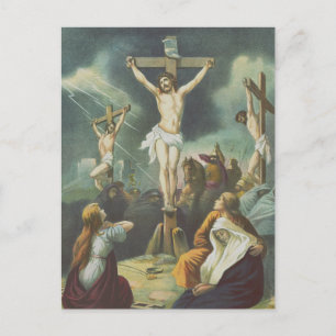 Crucifixion of Jesus Christ Postcard