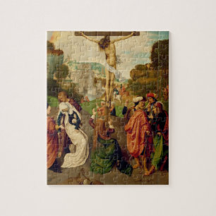 Crucifixion (oil on panel) jigsaw puzzle