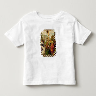 Crucifixion (oil on panel) toddler T-Shirt
