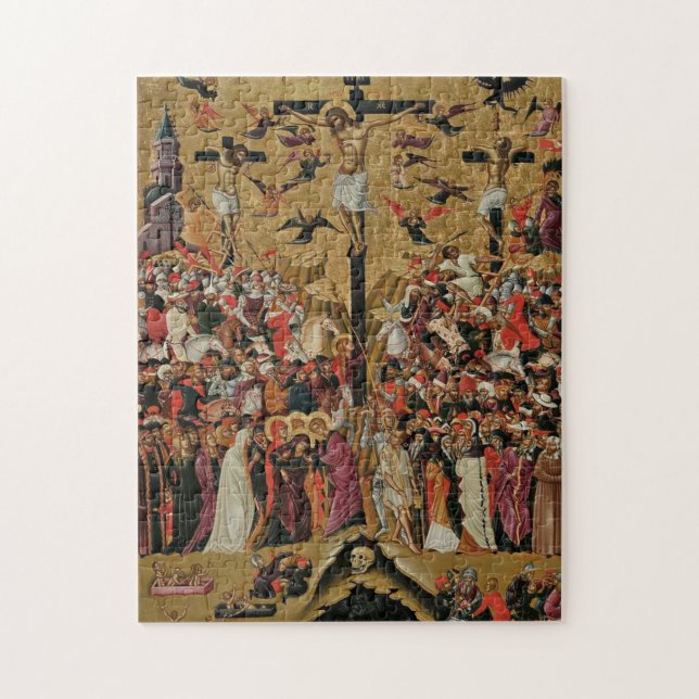 Crucifixion Orthodox Christian Icon  Jigsaw Puzzle (Vertical)