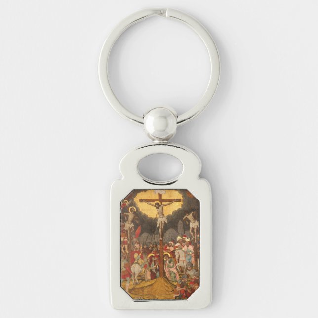 Crucifixion  Scene 1711 Key Ring (Front)