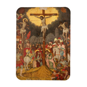 Crucifixion  Scene 1711 Magnet