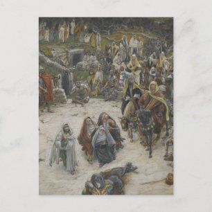 crucifixion seen from the cross James Tissot Postcard