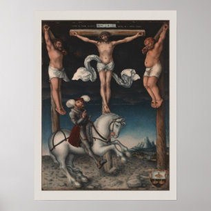 Crucifixion with Converted Centurion Poster