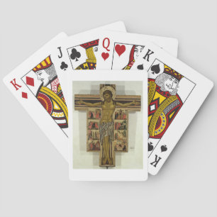 Crucifixion with Stories of the Passion, School of Playing Cards