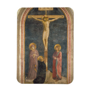 Crucifixion with the Virgin, SS. John the Evangeli Magnet
