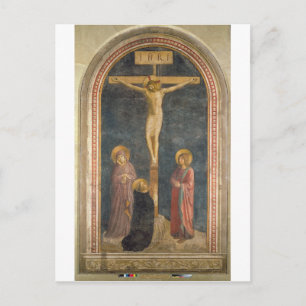 Crucifixion with the Virgin, SS. John the Evangeli Postcard