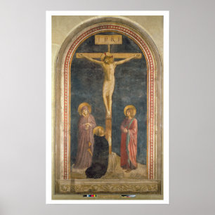 Crucifixion with the Virgin, SS. John the Evangeli Poster