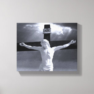 Crucifixion Wrapped Canvas