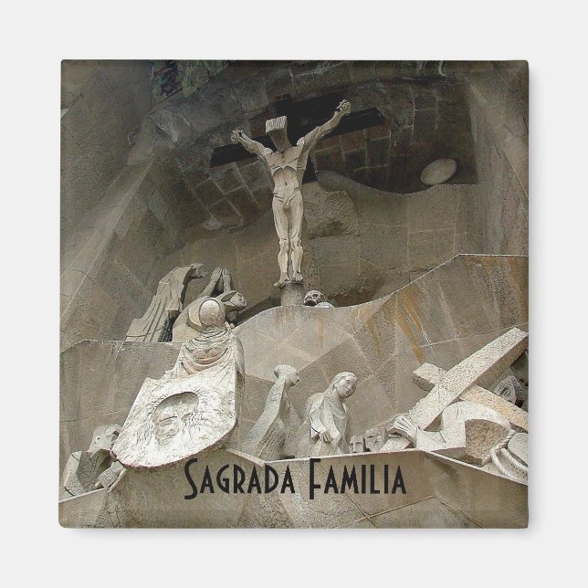 Crucifixtion Magnet (Front)