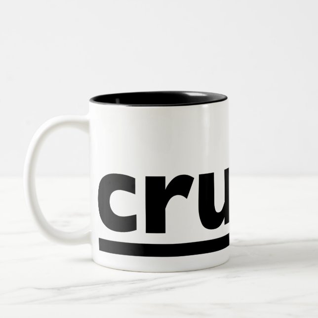 crudmug Two-Tone coffee mug (Left)