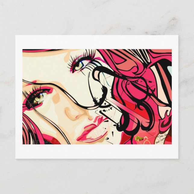 Cruel Experiment Postcard (Front)