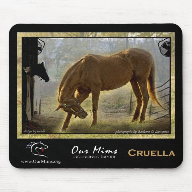 Cruella Mousepad (Front)