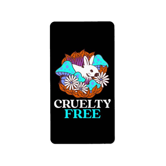 Cruelty free label (Front)
