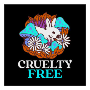 Cruelty free poster