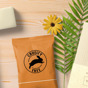 Cruelty Free, Vegan Small Business  Rubber Stamp