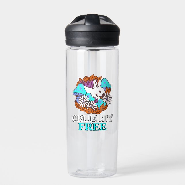 Cruelty free water bottle (Front)