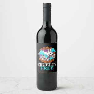 Cruelty free wine label