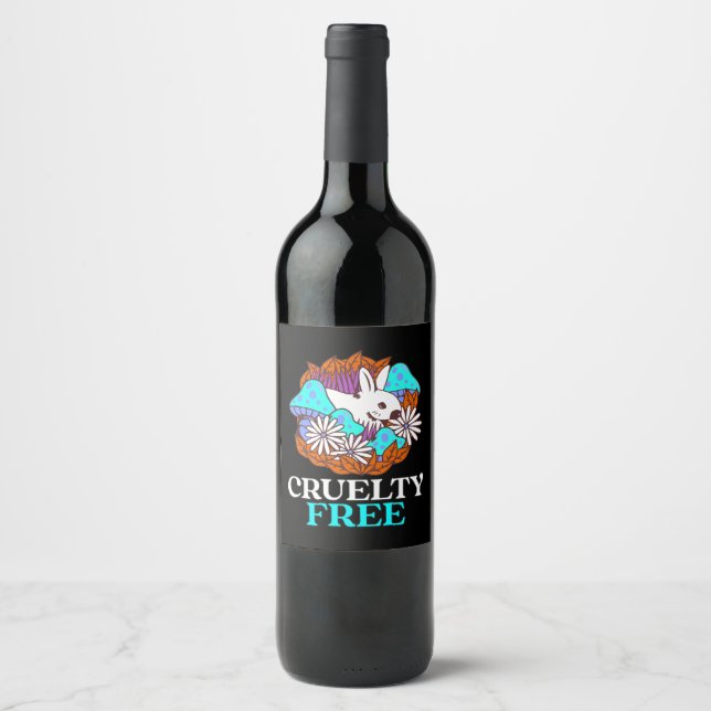 Cruelty free wine label (Front)