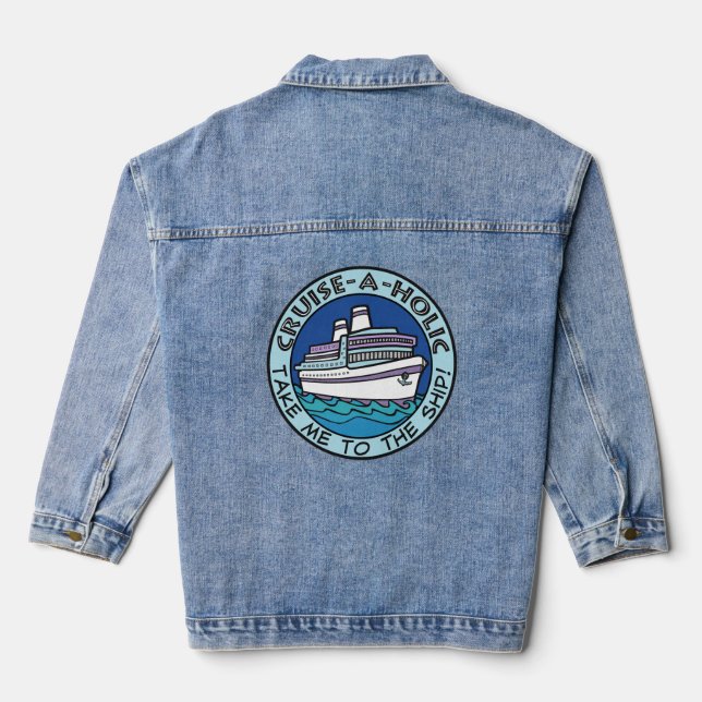 Cruise-a-holic Cruise Denim Jacket (Back)