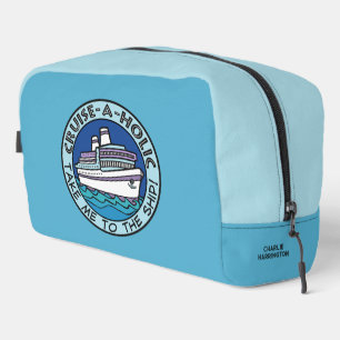 Cruise-A-Holic custom name Dopp Kit