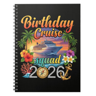 Cruise Birthday Party Vacation Notebook