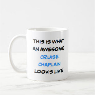 cruise chaplain, awesome coffee mug