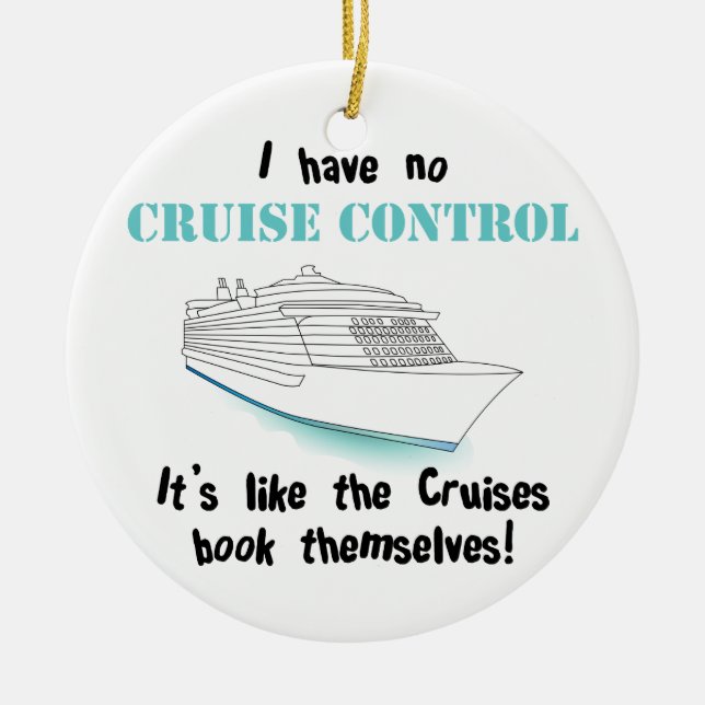 Cruise Control Ceramic Tree Decoration (Front)