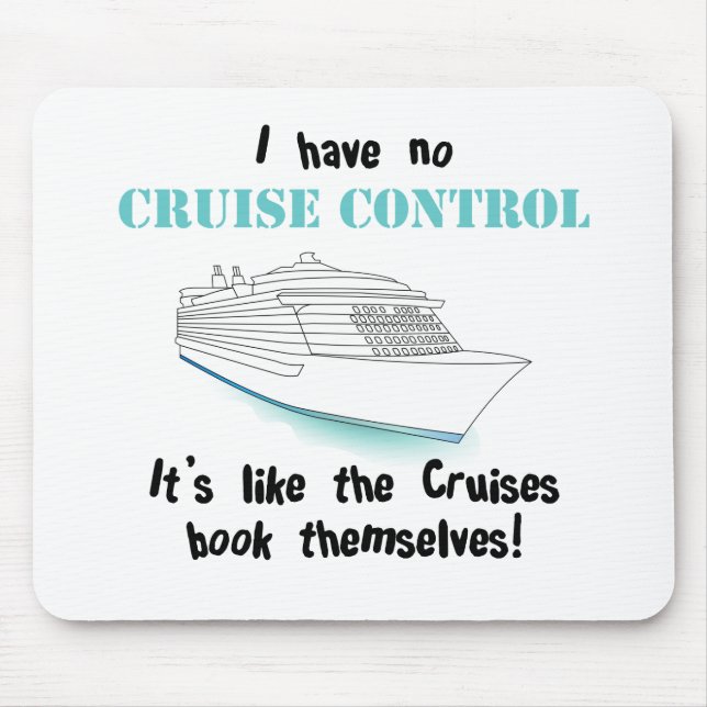 Cruise Control Mouse Mat (Front)