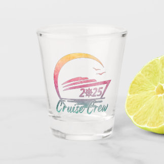Cruise Crew 2025 Cruise Ship Shot Glass