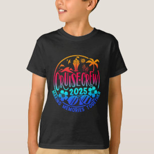 Cruise Crew 2025 Family Friends Vacation Matching T-Shirt