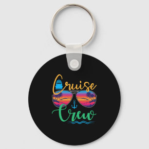Cruise Crew 2025 Family Vacation Beach Matching Gr Key Ring
