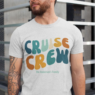 Cruise Crew Custom Matching Family Reunion  T-Shirt