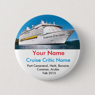 Cruise Critic Name Badge