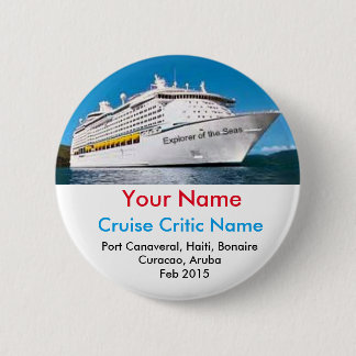 Cruise Critic Name Badge