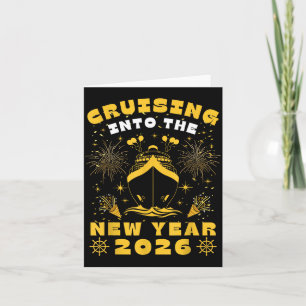 Cruise Cruising Into New Year 2026 Eve Party Match Card