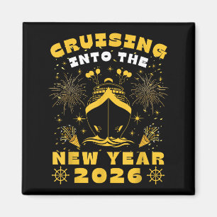 Cruise Cruising Into New Year 2026 Eve Party Match Magnet