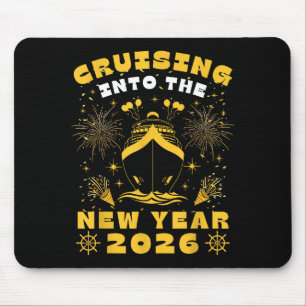 Cruise Cruising Into New Year 2026 Eve Party Match Mouse Mat